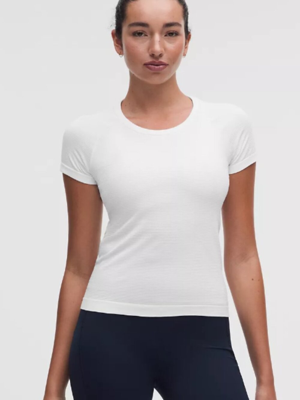 Lululemon Swiftly Short-Sleeve - White